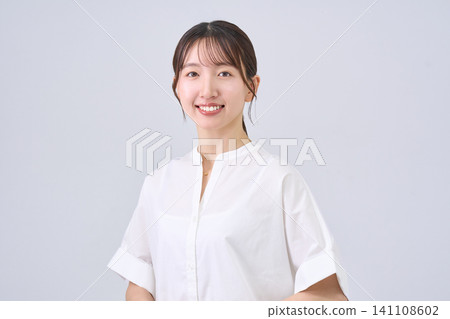 A smiling young lady A smiling young lady 141108602