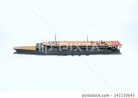 Three-deck aircraft carrier Kaga, former Imperial Japanese Navy Three-deck aircraft carrier Kaga, former Imperial Japanese Navy 141110645