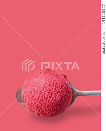pink ice cream ball pink ice cream ball 141110997