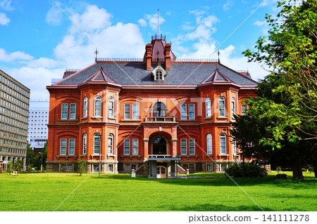 A view of the former Hokkaido Government Office building. A view of the former Hokkaido Government Office building. 141111278