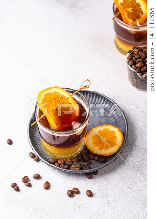 Coffee with orange juice or bumble Coffee with orange juice or bumble 141112365