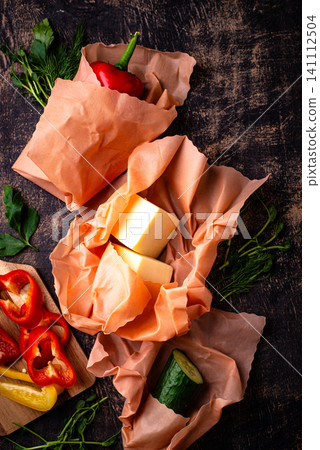 Plastic free reusable beeswax wrap Plastic free reusable beeswax wrap 141112504