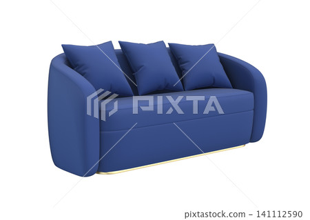 Modern blue sofa Modern blue sofa 141112590