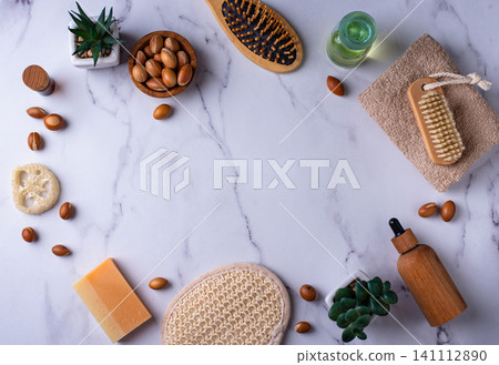 Moroccan argan seeds and oil for hair care Moroccan argan seeds and oil for hair care 141112890