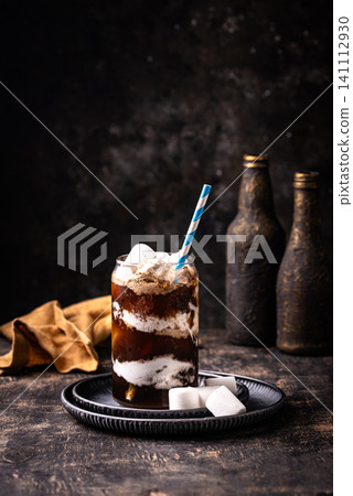 Fluffy coke from cola and marshmellow Fluffy coke from cola and marshmellow 141112930