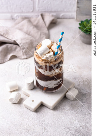 Fluffy coke from cola and marshmellow Fluffy coke from cola and marshmellow 141112931
