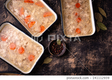 Aspic with meat, natural collagen Aspic with meat, natural collagen 141112939
