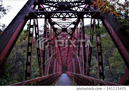 Red iron bridge Red iron bridge 141113435