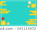 Japanese-style background illustration 141113472