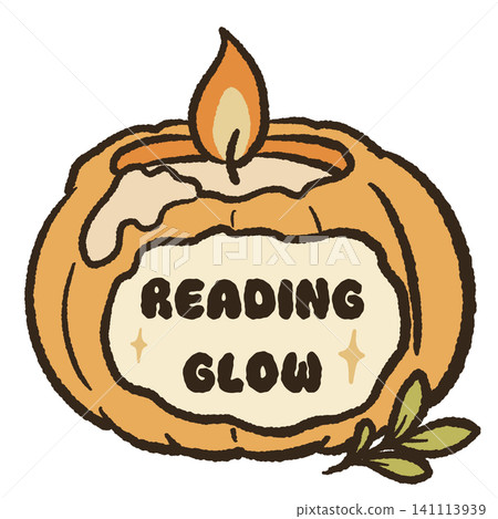 Cute Glowing Halloween Pumpkin With Reading Glow Quote Kawaii Book Lover Autumn Reading Decoration Cozy Spooky Library Illustration Cute Glowing Halloween Pumpkin With Reading Glow Quote Kawaii Book Lover Autumn Reading Decoration Cozy Spooky Library Illustration 141113939