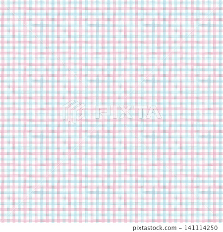 Pastel Blue and Pink Watercolor Plaid Seamless Pattern Pastel Blue and Pink Watercolor Plaid Seamless Pattern 141114250