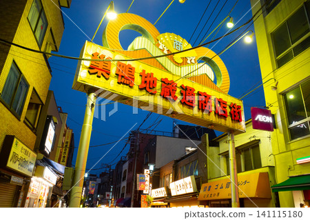 Night view of Sugamo Night view of Sugamo 141115180