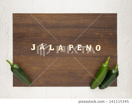 The words "JALAPENO" and jalapeño The words "JALAPENO" and jalapeño 141115345