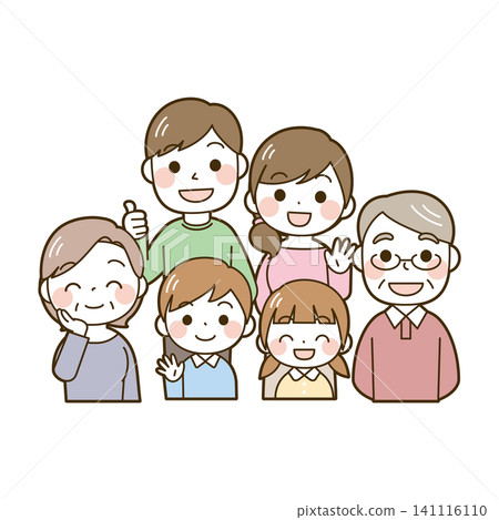 Two generations family Two generations family 141116110