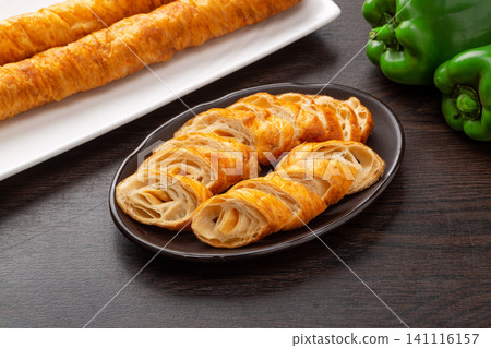sliced Chinese Gluten Rolls Traditional Vegetarian Food sliced Chinese Gluten Rolls Traditional Vegetarian Food 141116157