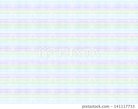 Pale watercolor horizontal stripes in three colors: green, purple, and blue. Pale watercolor horizontal stripes in three colors: green, purple, and blue. 141117733