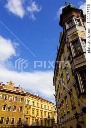 Street Scene, Prague, Czech Republic Street Scene, Prague, Czech Republic 141117786