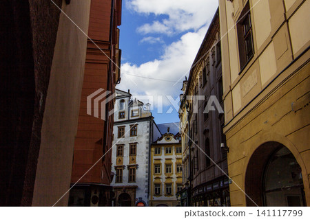 Street Scene, Prague, Czech Republic Street Scene, Prague, Czech Republic 141117799