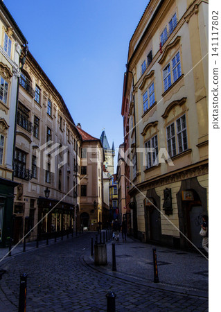 Street Scene, Prague, Czech Republic Street Scene, Prague, Czech Republic 141117802
