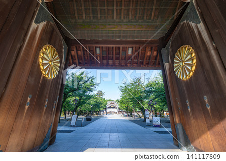 The shrine of Yasukuni Shrine 141117809