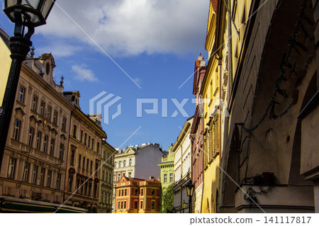 Street Scene, Prague, Czech Republic Street Scene, Prague, Czech Republic 141117817