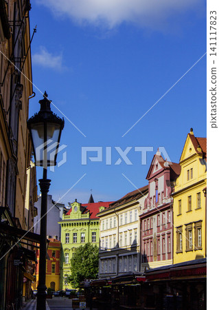 Street Scene, Prague, Czech Republic Street Scene, Prague, Czech Republic 141117823