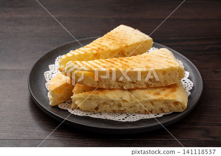 chinese Thick Leavened Flatbread Traditional Baked Bread chinese Thick Leavened Flatbread Traditional Baked Bread 141118537