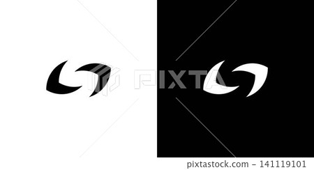 Unique and simple letter S initials logo design Unique and simple letter S initials logo design 141119101