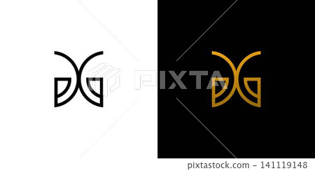 Modern and unique GG initials logo design Modern and unique GG initials logo design 141119148