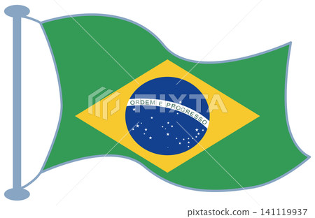 Brazil Flag Icons and Pennants Set for Independence Day and Sports Events Brazil Flag Icons and Pennants Set for Independence Day and Sports Events 141119937