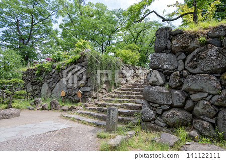 Komoro Castle ruins Ninomaru Toraguchi Komoro Castle ruins Ninomaru Toraguchi 141122111