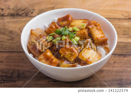 Mapo Tofu Rice Bowl Mapo Tofu Rice Bowl 141122574