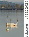 Traditional fish trap on Lake Constance, Germany 141122629