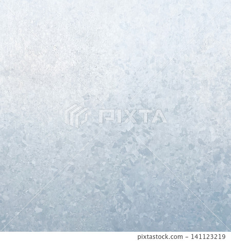 Square background image of a bright light silver galvanized steel sheet with a surface pattern. Square background image of a bright light silver galvanized steel sheet with a surface pattern. 141123219