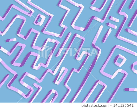 Abstract 3D Pastel Pattern Set with Y2K Aesthetic Backgrounds 141125541