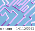 Abstract 3D Pastel Pattern Set with Y2K Aesthetic Backgrounds 141125543