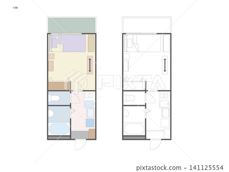 Floor plan with furniture included (7) Floor plan with furniture included (7) 141125554