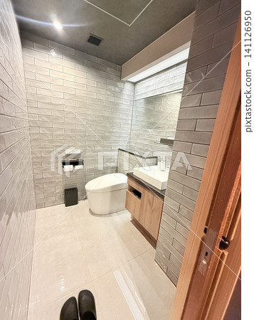 A clean toilet in a nice hotel A clean toilet in a nice hotel 141126950