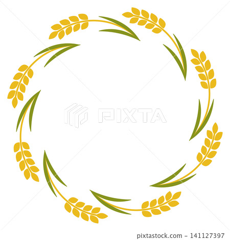 Circular frame for rice plants Circular frame for rice plants 141127397