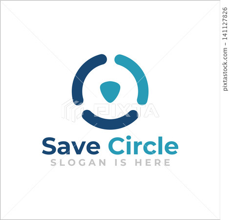 Circular Logo Modern Business Brand Identity Circular Logo Modern Business Brand Identity 141127826