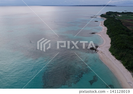 Miyako Island Aerial View - Okinawa - Japan Miyako Island Aerial View - Okinawa - Japan 141128019
