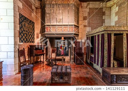 Castle of Chaumont sur Loire, France, interiors Castle of Chaumont sur Loire, France, interiors 141129111