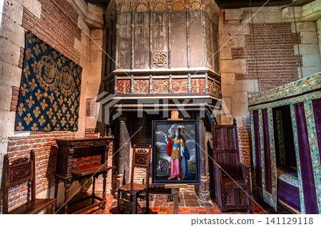 Castle of Chaumont sur Loire, France, interiors 141129118