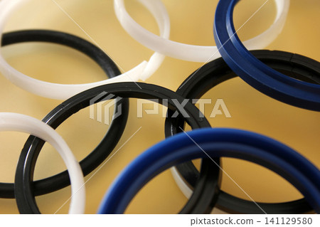 Rubber o-ring. Rubber sealing rings for joint seals. Rubber o-ring. Rubber sealing rings for joint seals. 141129580