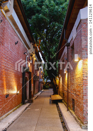 Taipei Huashan 1914 Cultural and Creative Park: History of Red Brick Architecture and Old Tree Green Street View Taipei Huashan 1914 Cultural and Creative Park: History of Red Brick Architecture and Old Tree Green Street View 141129614