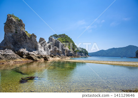 Scenery of Jodogahama Beach, Iwate Prefecture Scenery of Jodogahama Beach, Iwate Prefecture 141129646