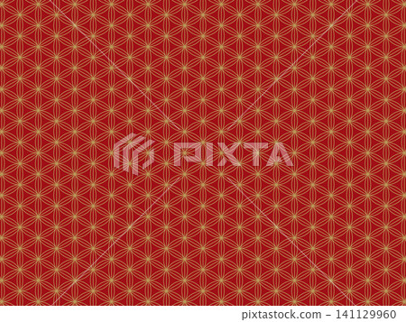A background of crimson and imitation gold cloisonné tortoise shell pattern. A background of crimson and imitation gold cloisonné tortoise shell pattern. 141129960