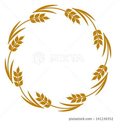Wheat circular frame Wheat circular frame 141130352