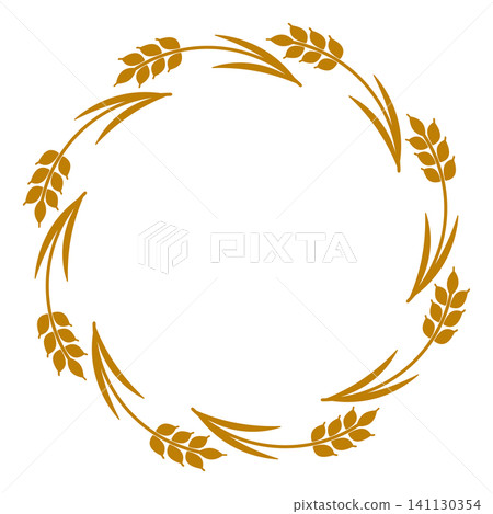 Wheat circular frame Wheat circular frame 141130354