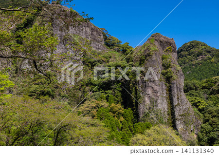 從奇奇馬奇博公園（黑神山登山步道的起點）可以欣賞到奇特的岩石地形。 141131340